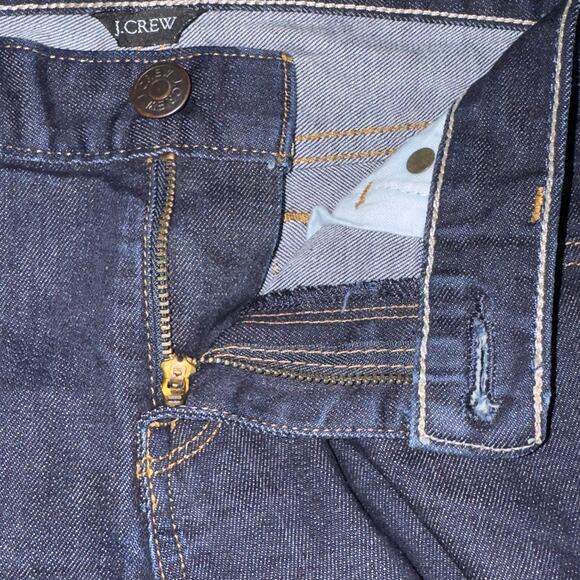 J.Crew Matchstick Slim Straight Jeans Dark Wash Size 26S - Picture 7 of 9